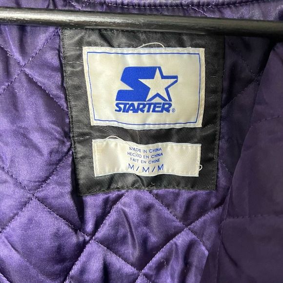 Starter Suberbowl LII Bomber Jacket Medium - Picture 5 of 5